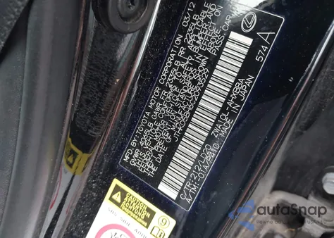 2012 Lexus Ct 200H Premium from USA, damaged, VIN JTHKD5BH6C2093529